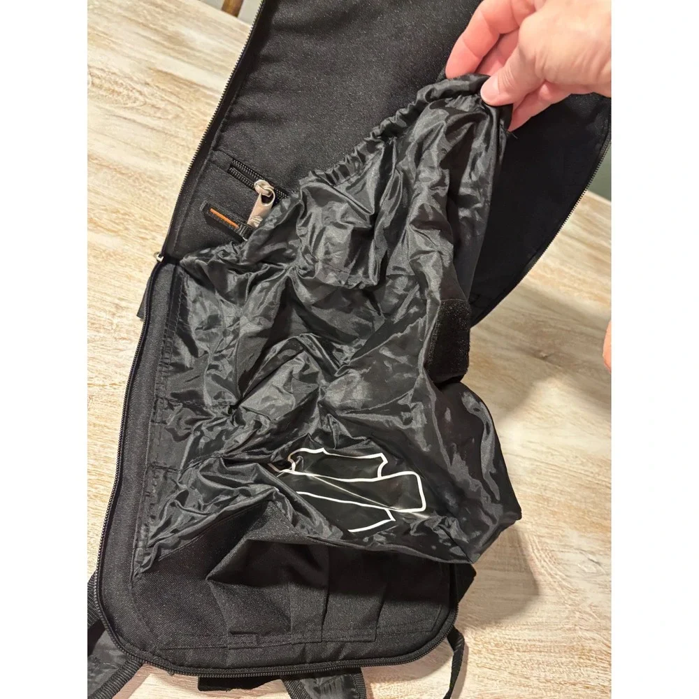 Harley-Davidson Helmet Bag Backpack OS‎ Charcoal Black NEW Athalon 99303 Biker